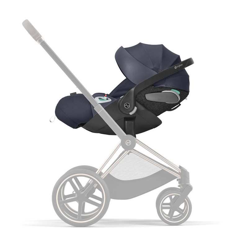 Poussette duo Eezy S Twist+ 2 bleue + siège auto Cloud Z2 bleu Cybex