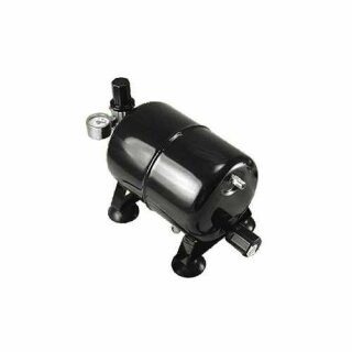 Airtank System 2,5l Druckminderer, Manometer, 2 Anschlüsse 1/8