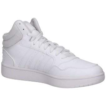 adidas Hoops 3.0 Mid Sneaker in weiß