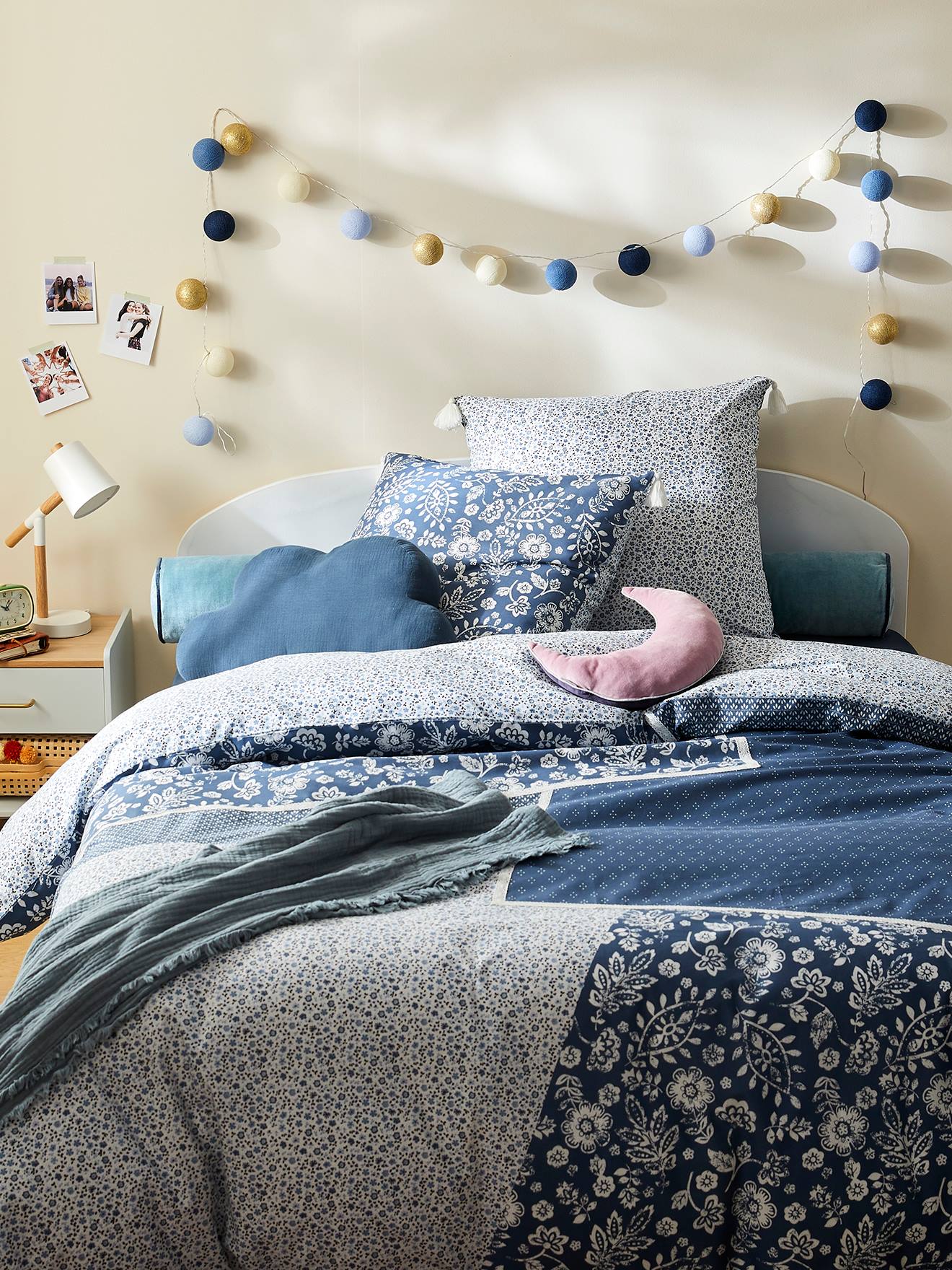 Guirlande boules lumineuse multicolore