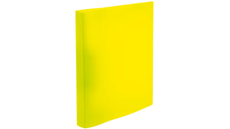 HERMA Ringbuch A4 PP Neon gelb