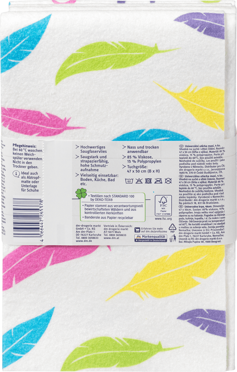 Allzwecktücher Maxi, 4 St