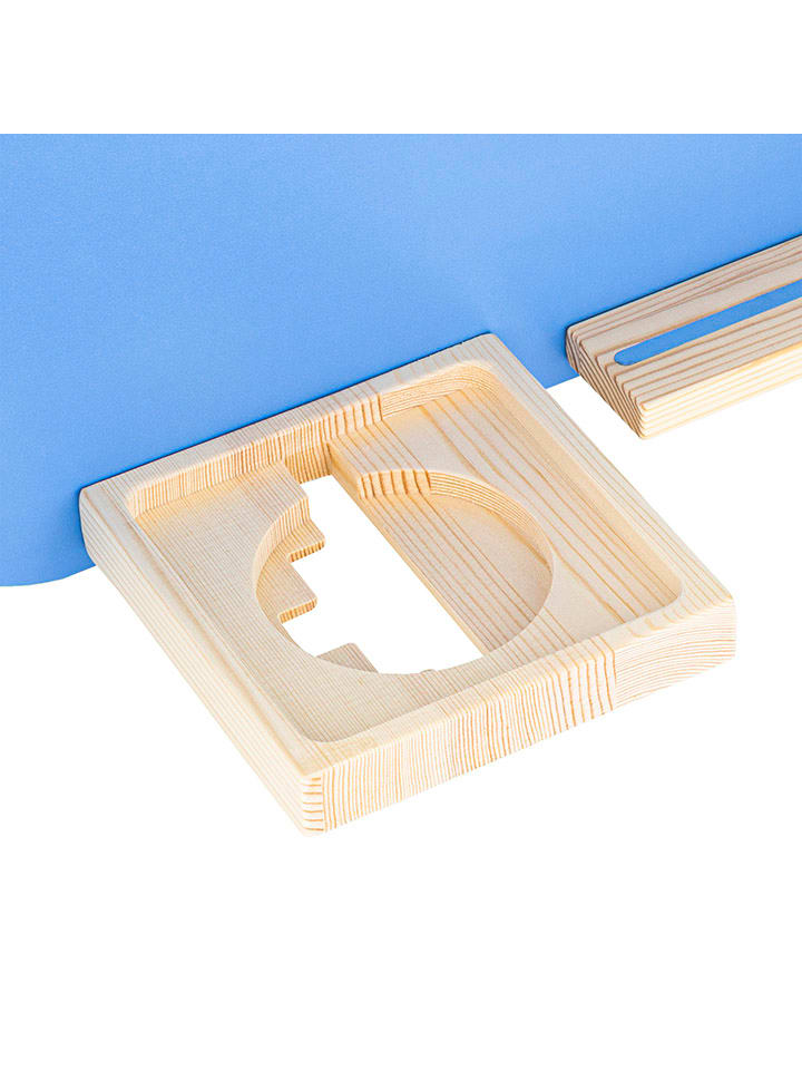 Nordheim Soundbox-Wandregal in Hellblau - (B)48 x (H)35 cm günstig kaufen onesize