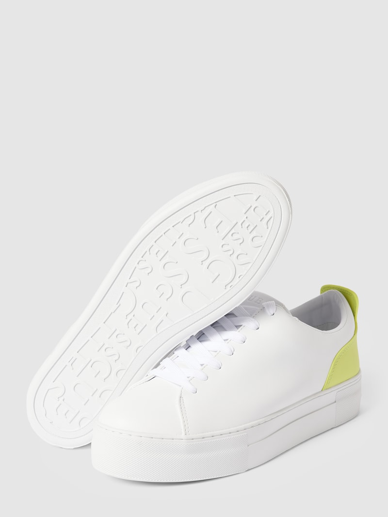 Sneaker mit Label-Details Modell 'GIAAS' in weiß