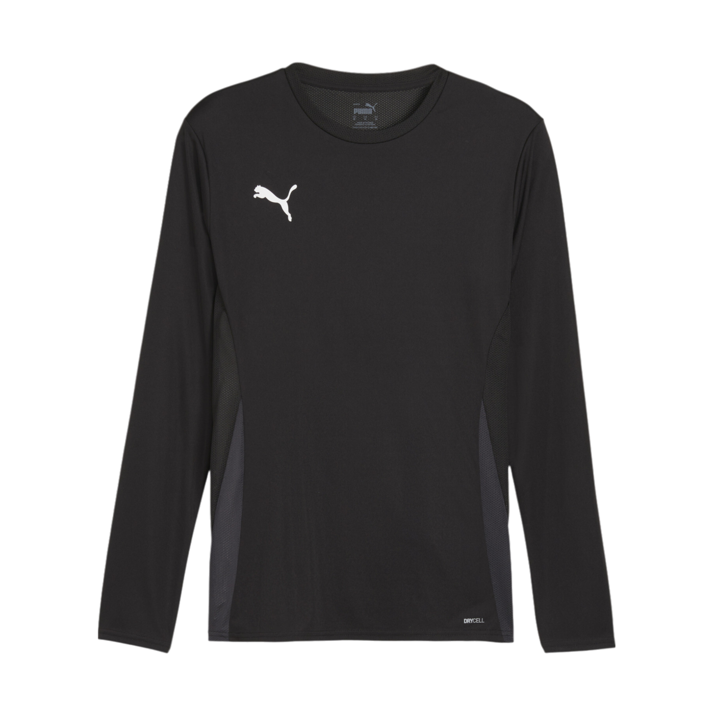 PUMA teamGOAL Trikot Langarm Schwarz Weiss F03