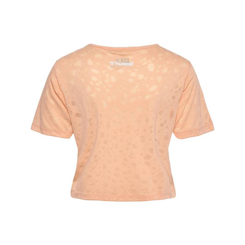 hummel hmlMT IRIS BURNOUT CROP T-SHIRT T-Shirt Damen