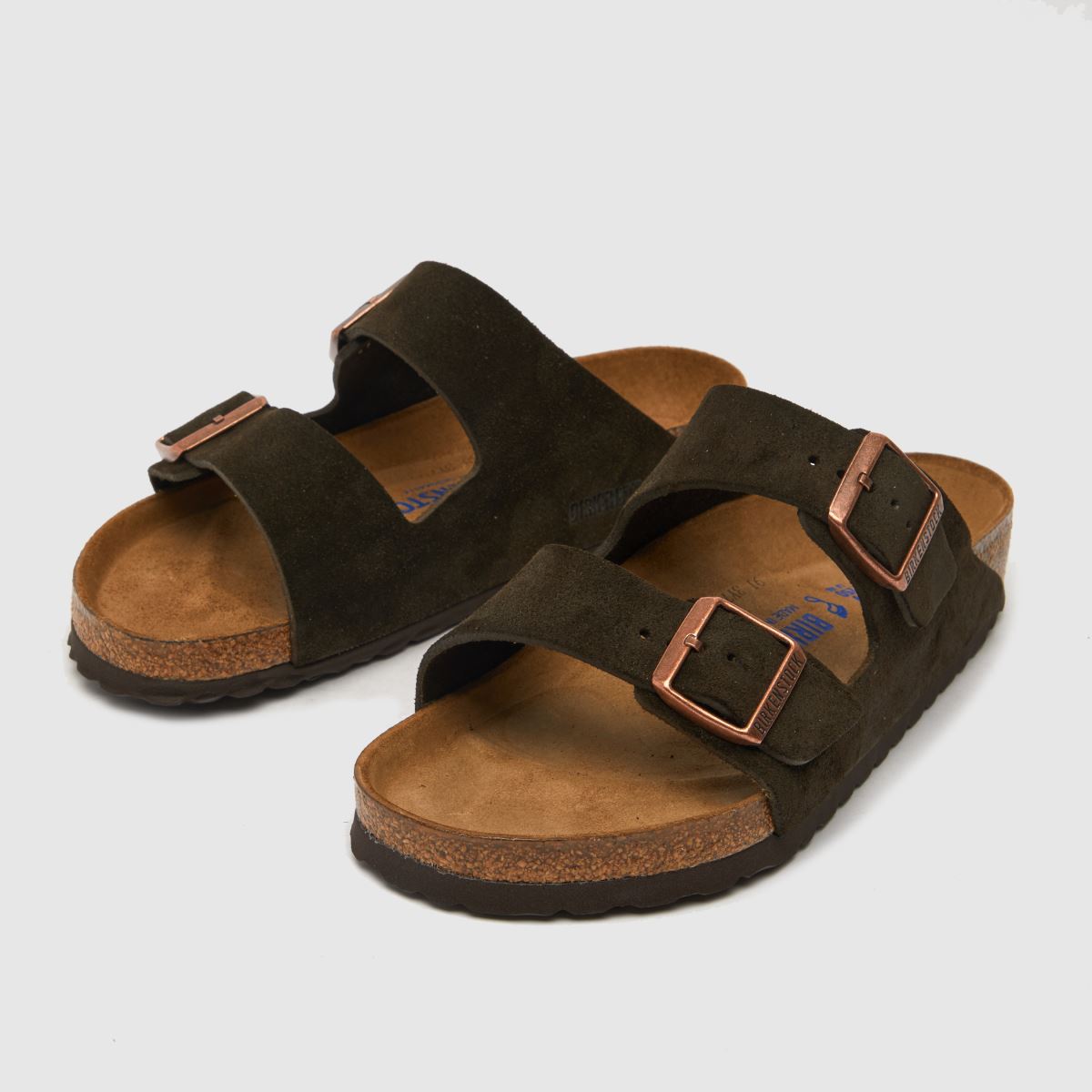 BIRKENSTOCK Arizona sandaler i mörkbrun