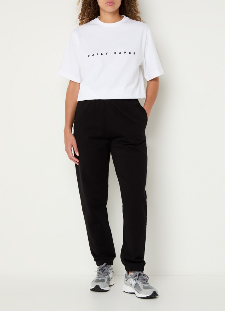 T-shirt oversize con logo ricamato del Daily Paper Alias