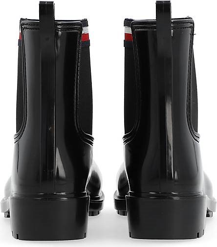 TOMMY HILFIGER Chelsea Gummistiefel CORPORATE ELASTIC RAINBOOT