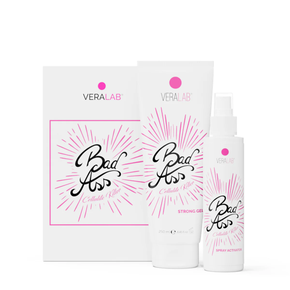 Bad Ass Body Treatment – Körper-Set, formende Bein- und Po-Creme, straffende Körpercreme