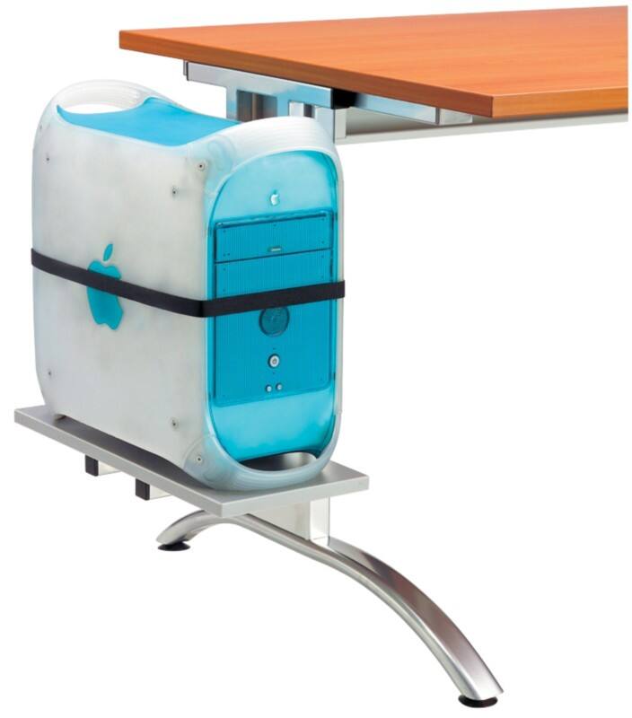 Hammerbacher CPU-Halter X-Serie Grau 210 x 420 x 470 mm