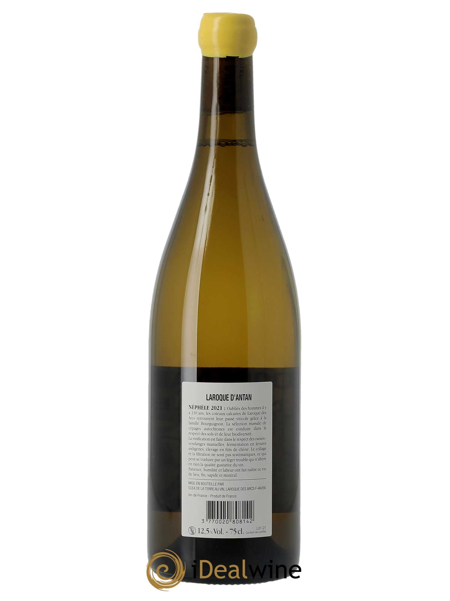 Côte du Lot Néphèle Laroque d'Antan (Domaine)  2021 - Lot de 1 Bouteille