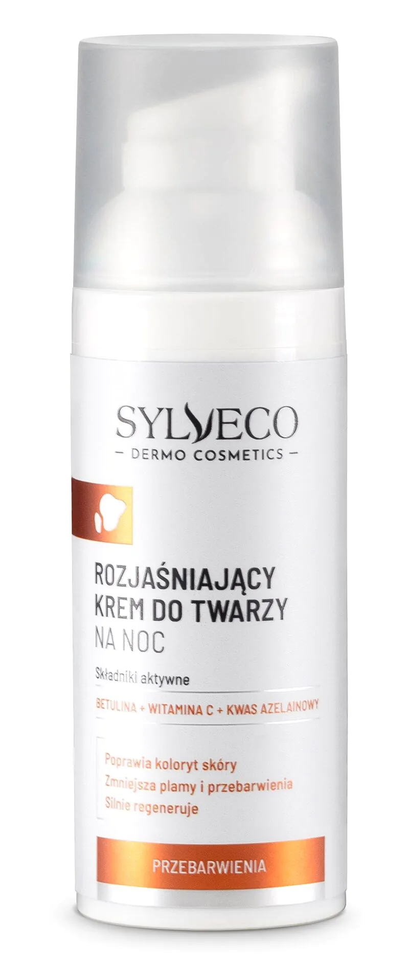 Sylveco Dermo posvjetljujuća noćna krema za lice