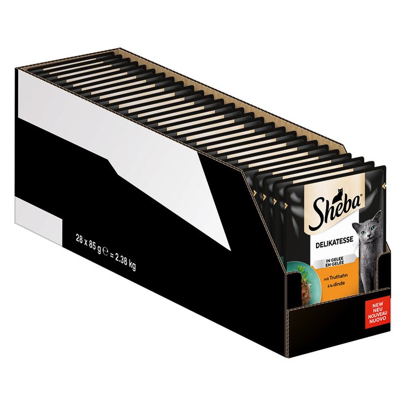 Sparpaket Sheba Varietäten Frischebeutel 56 x 85 g