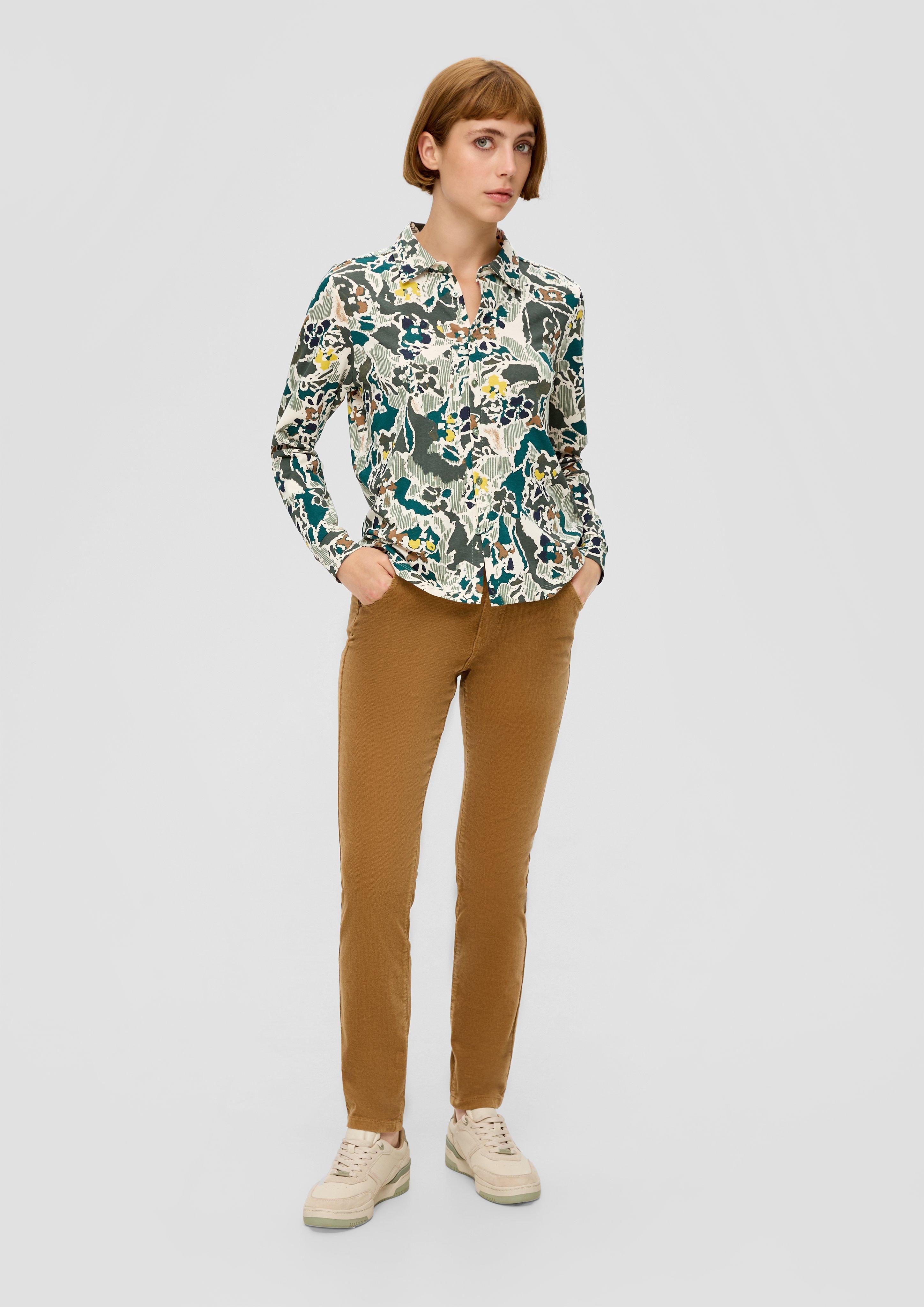 Bluse aus Baumwollstretch  2137225-67A0