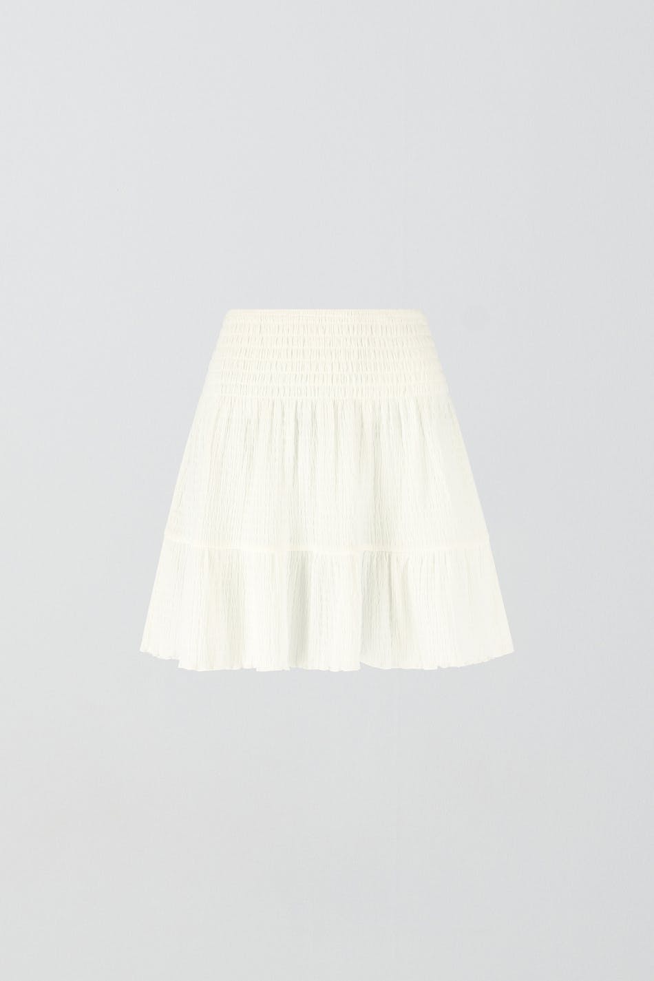 Short smock skirt