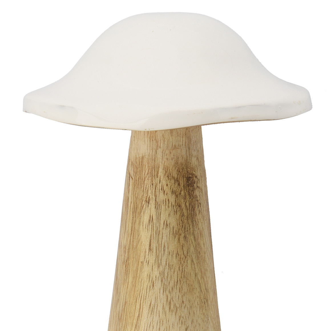 Kleiner Deko-Pilz mit glänzendem Kopf