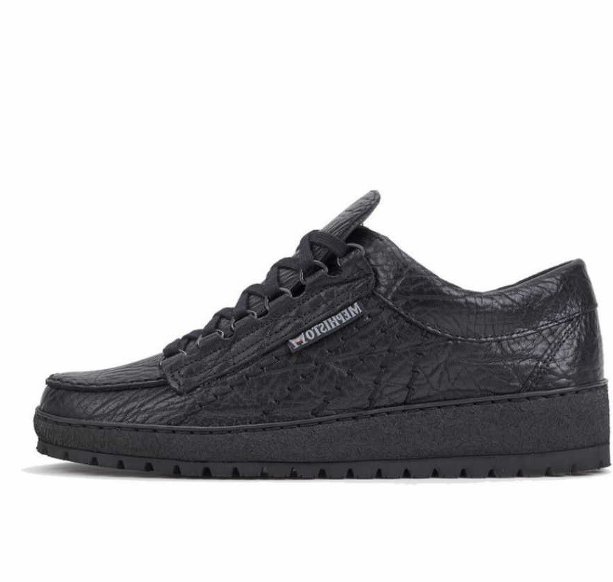 MEPHISTO Komfort Schnürer schwarz