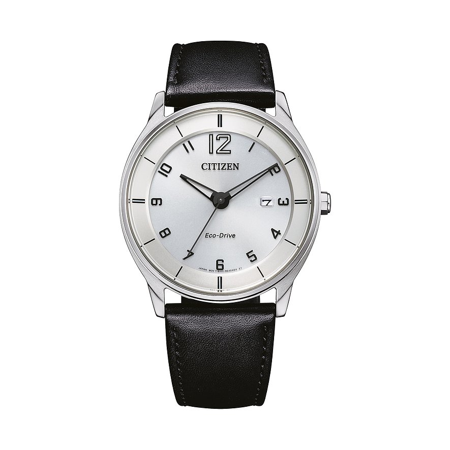 Citizen Herrenuhr Leder Sport Eco Drive