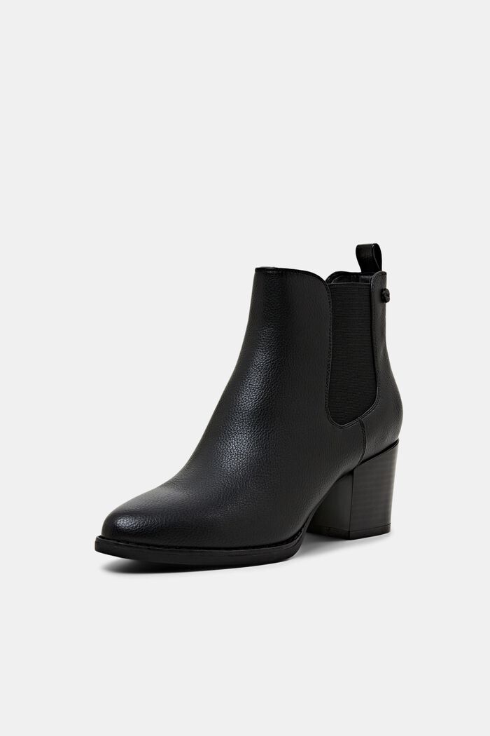 Boots aus veganem Leder