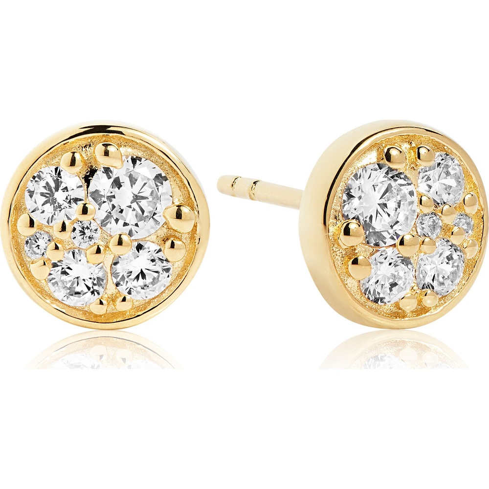 Sif Jakobs Jewellery Boucles d'oreilles à fermoir à poussette 925 Argent rhodié Boucles d'oreilles