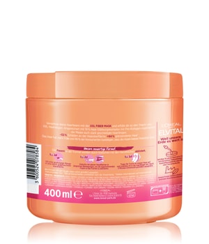 L'Oréal Paris Elvital Elvital Dream Length XXL Fiber Mask Haarmaske-400 ml