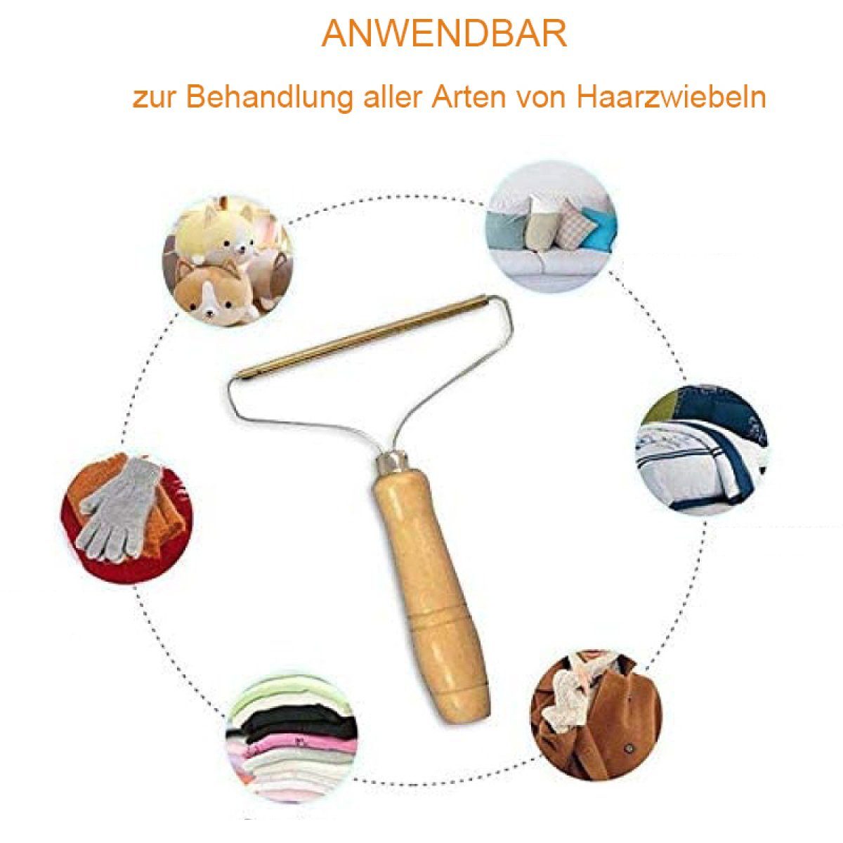ZmdecQna Fusselrasierer Fusselentferner,Tragbarer,um Flusen von Kleidung,Sofas zu Entfernen