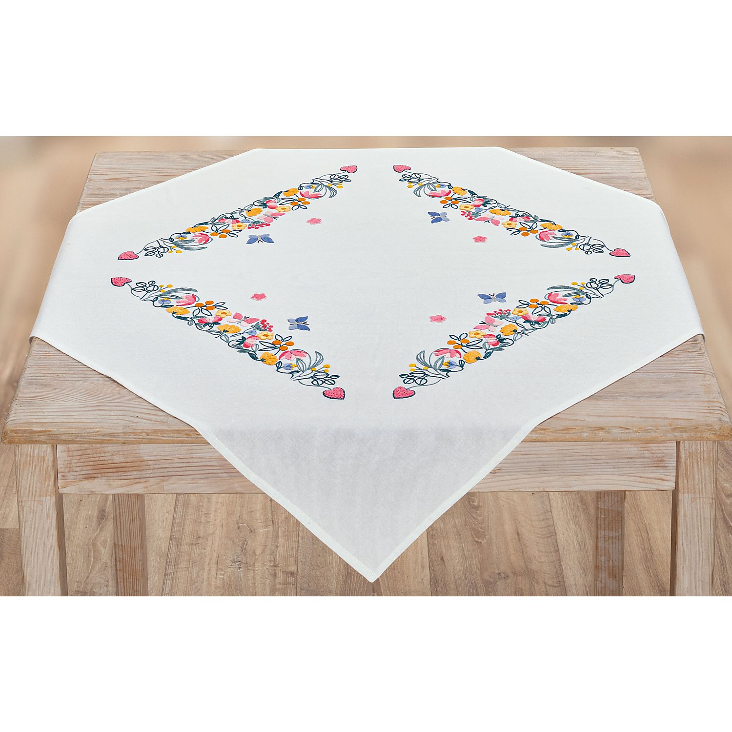 Stickmitteldecke 