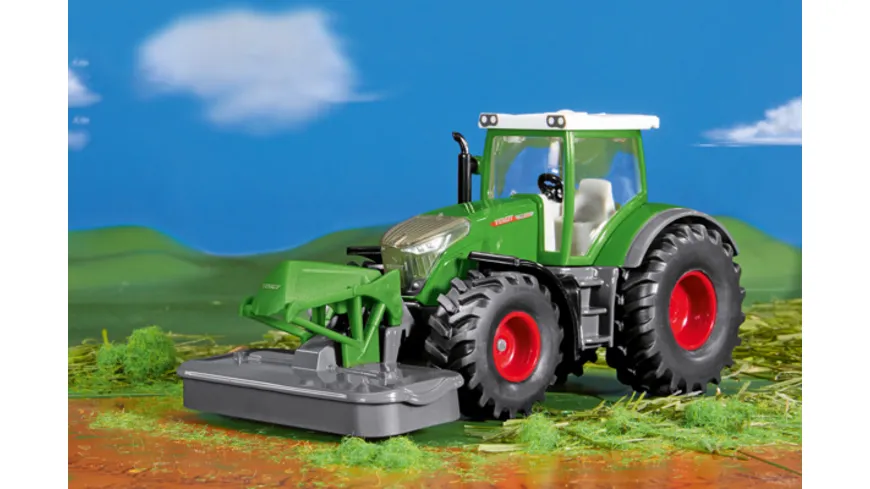 SIKU 2000 Super - Fendt 942 Vario mit Frontmäher 1:50