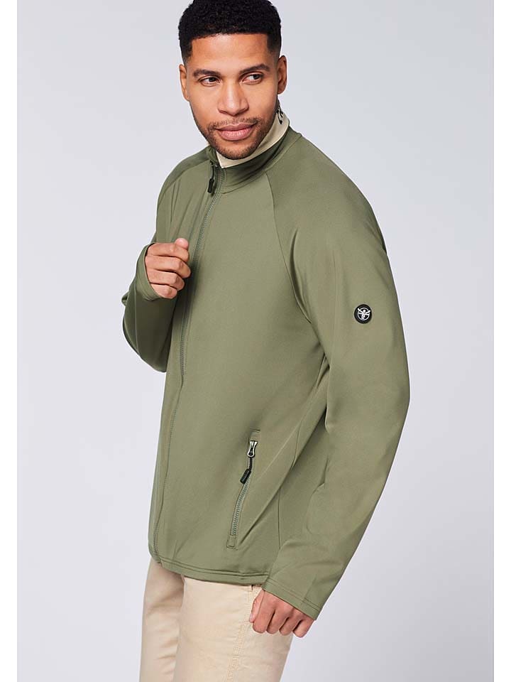 Chiemsee Fleecejacke in Khaki günstig kaufen