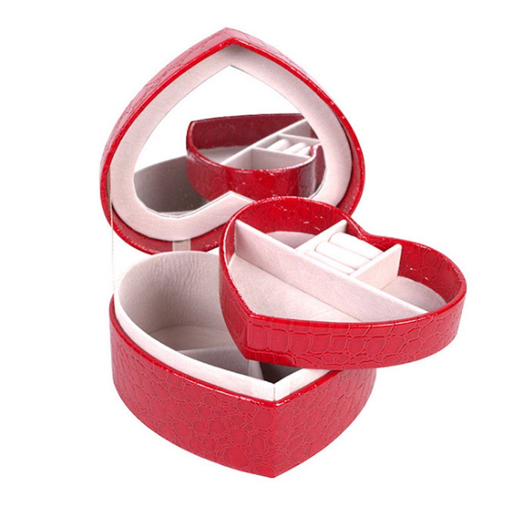 AdelDream Schmuckkasten YY-J07, Schmuck Box Damen schmuckkassette Schmuckkästchen