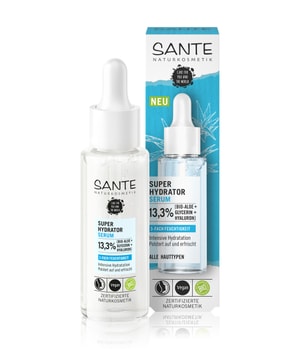 Sante Super Hydrator Serum 3-fach Feuchtigkeit Gesichtsserum-30 ml