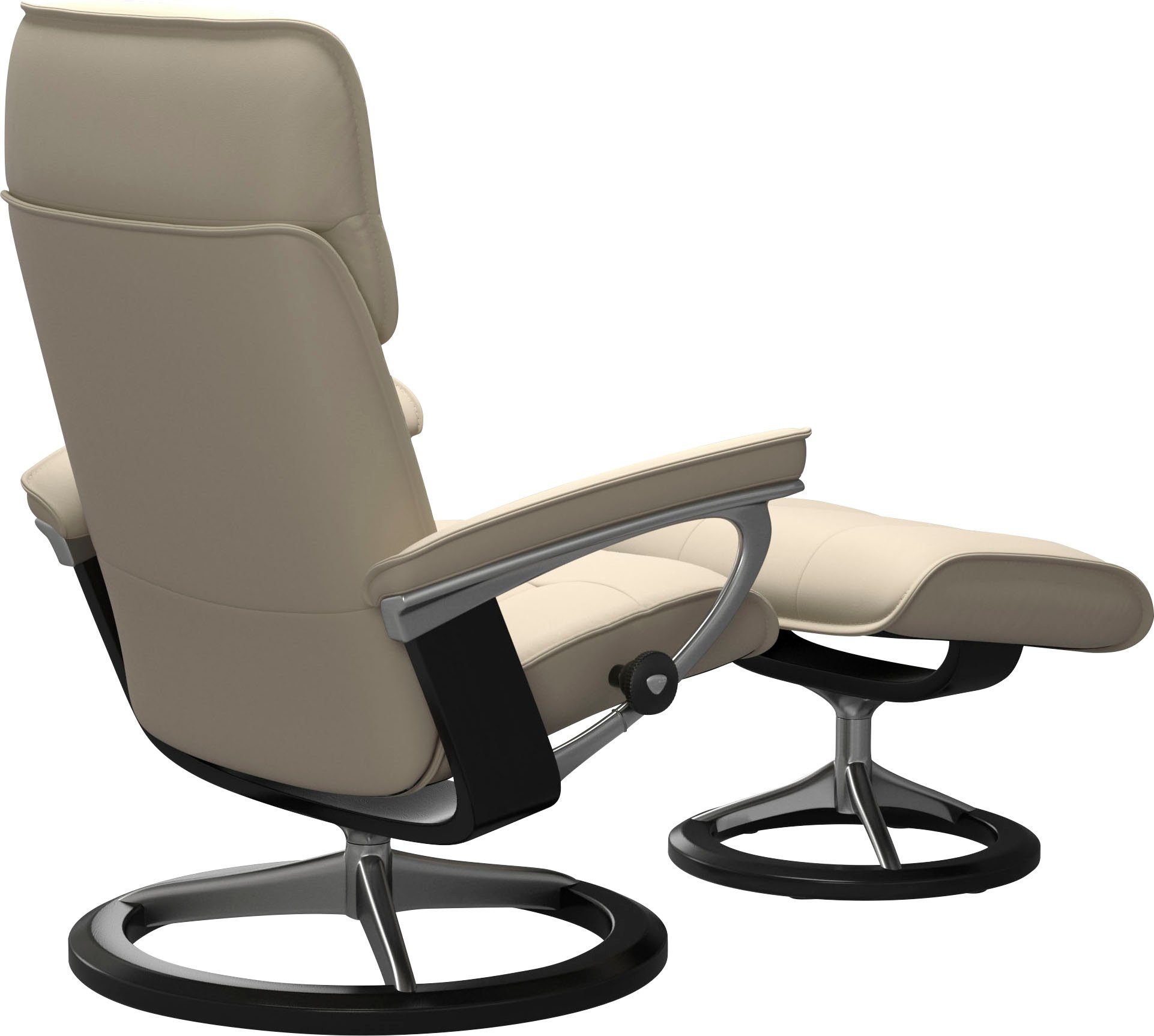 Stressless® Relaxsessel Admiral, mit Signature Base, Größe M & L, Gestell Schwarz