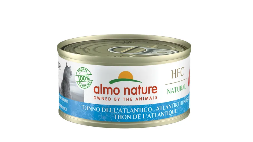 almo nature Katzennassfutter Cat Adult Atlantikthunfisch 70 g
