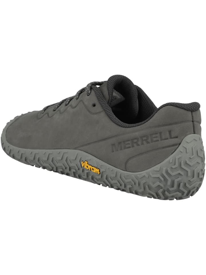 Merrell Barfußschuhe Vapor Glove 6 Leather in grau günstig kaufen