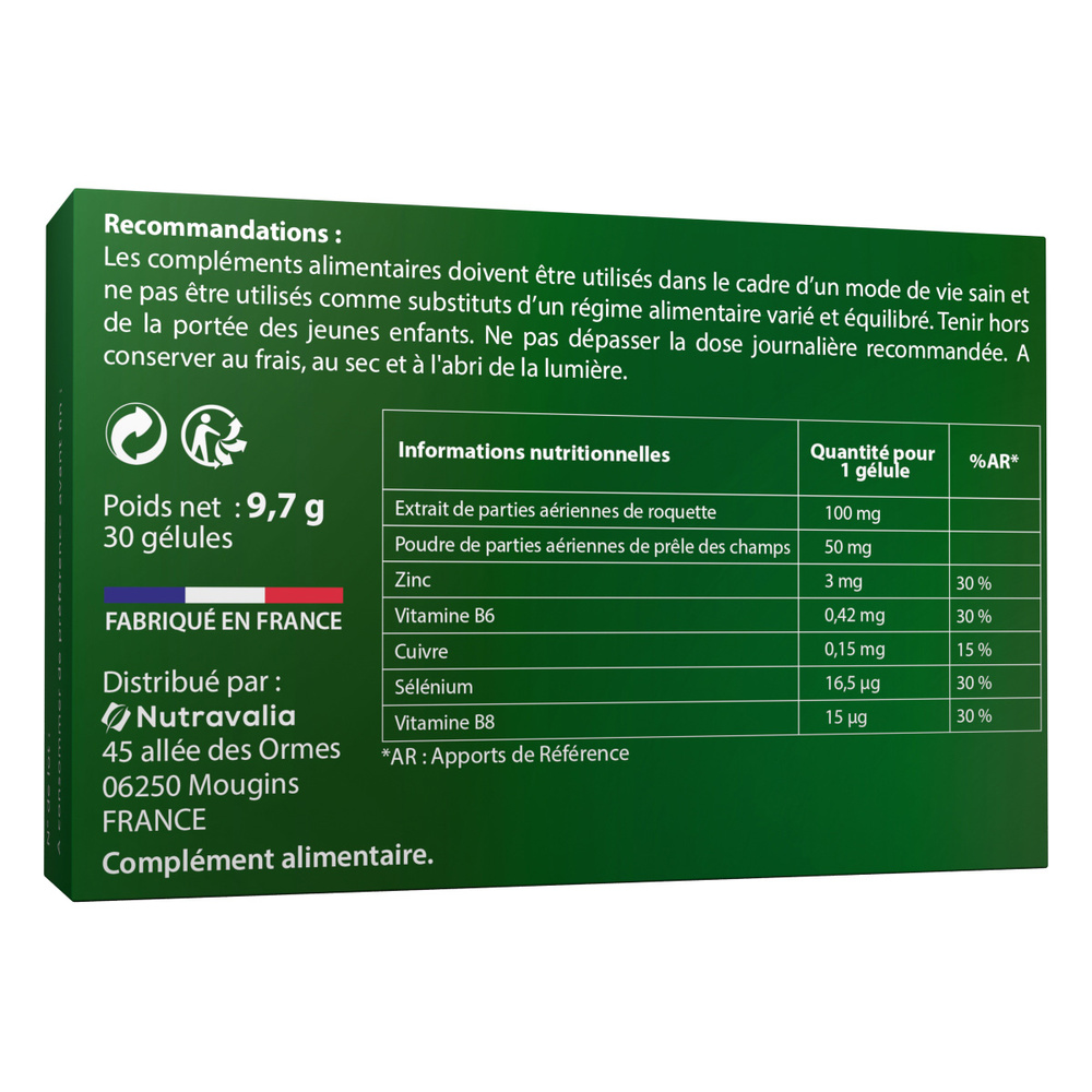 Luxéol Luxéol Pousse Croissance et Fortification Complément alimentaire