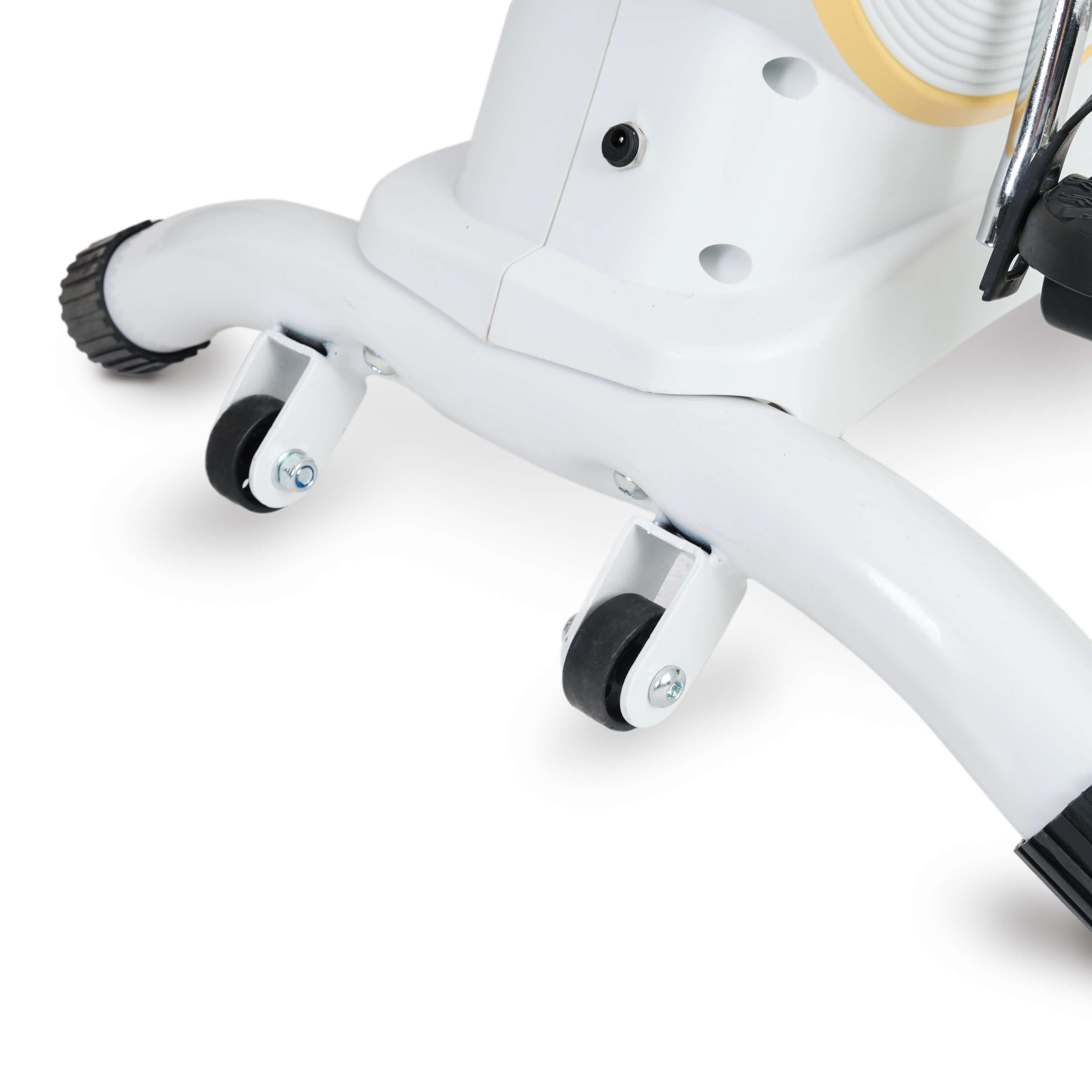 SportPlus Heimtrainer SP-RB-9500-W-iE, Liegeheimtrainer, App Kompatibilität, 6 Trainingsprogramme, weiß
