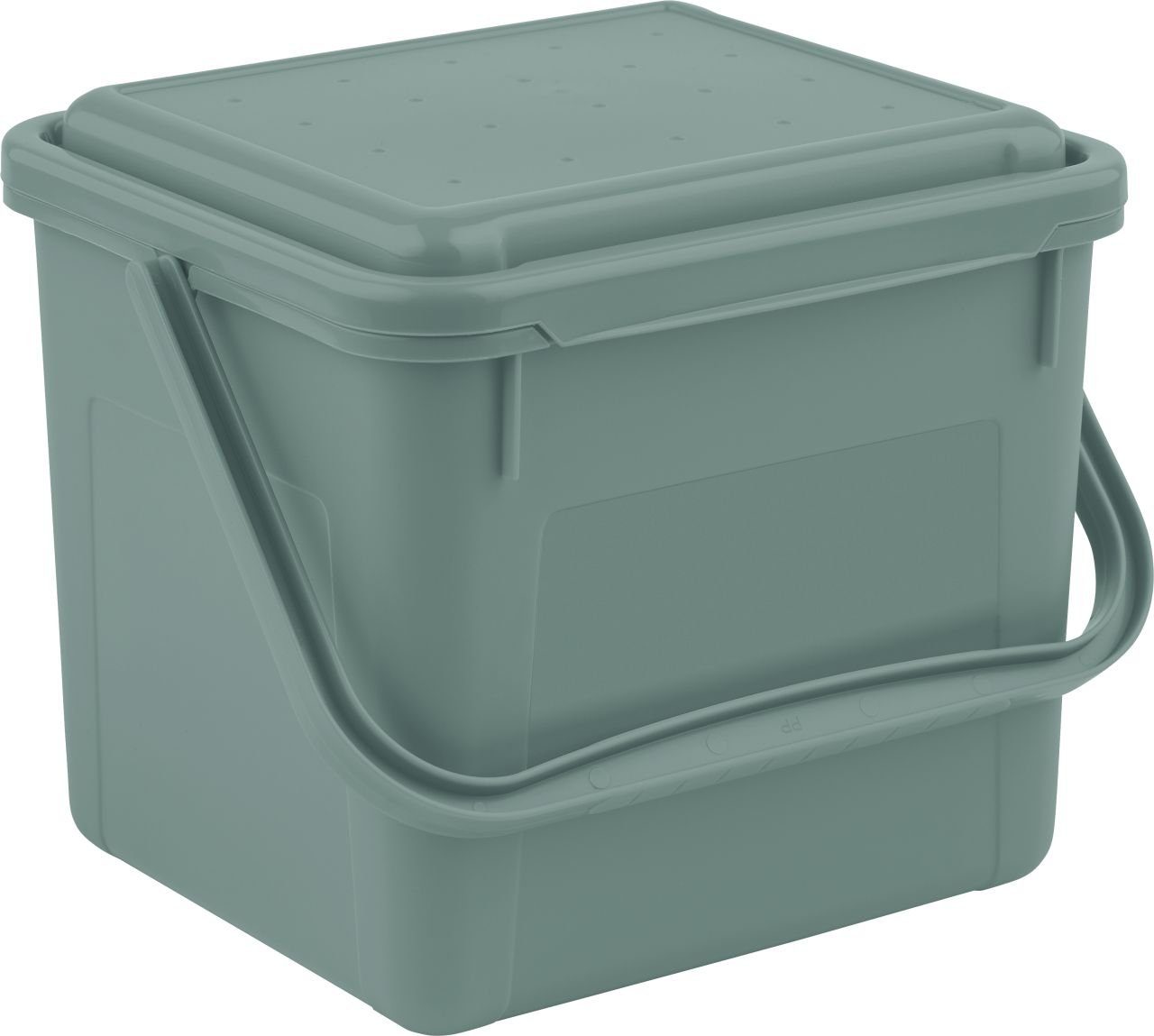 ROTHO Komposter Rotho Komposteimer Bio 5 L misletoe green
