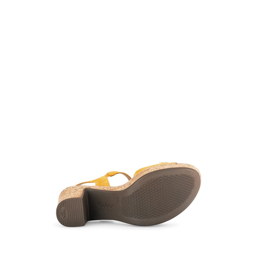 Gabor fashion Riemchensandale gold