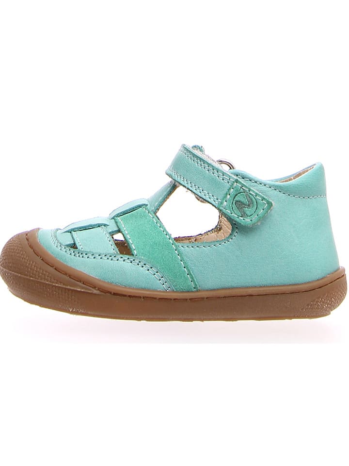Naturino Leder-Halbsandalen in Türkis günstig kaufen