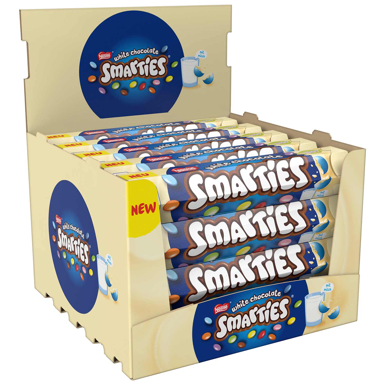Smarties White Chocolate 120g