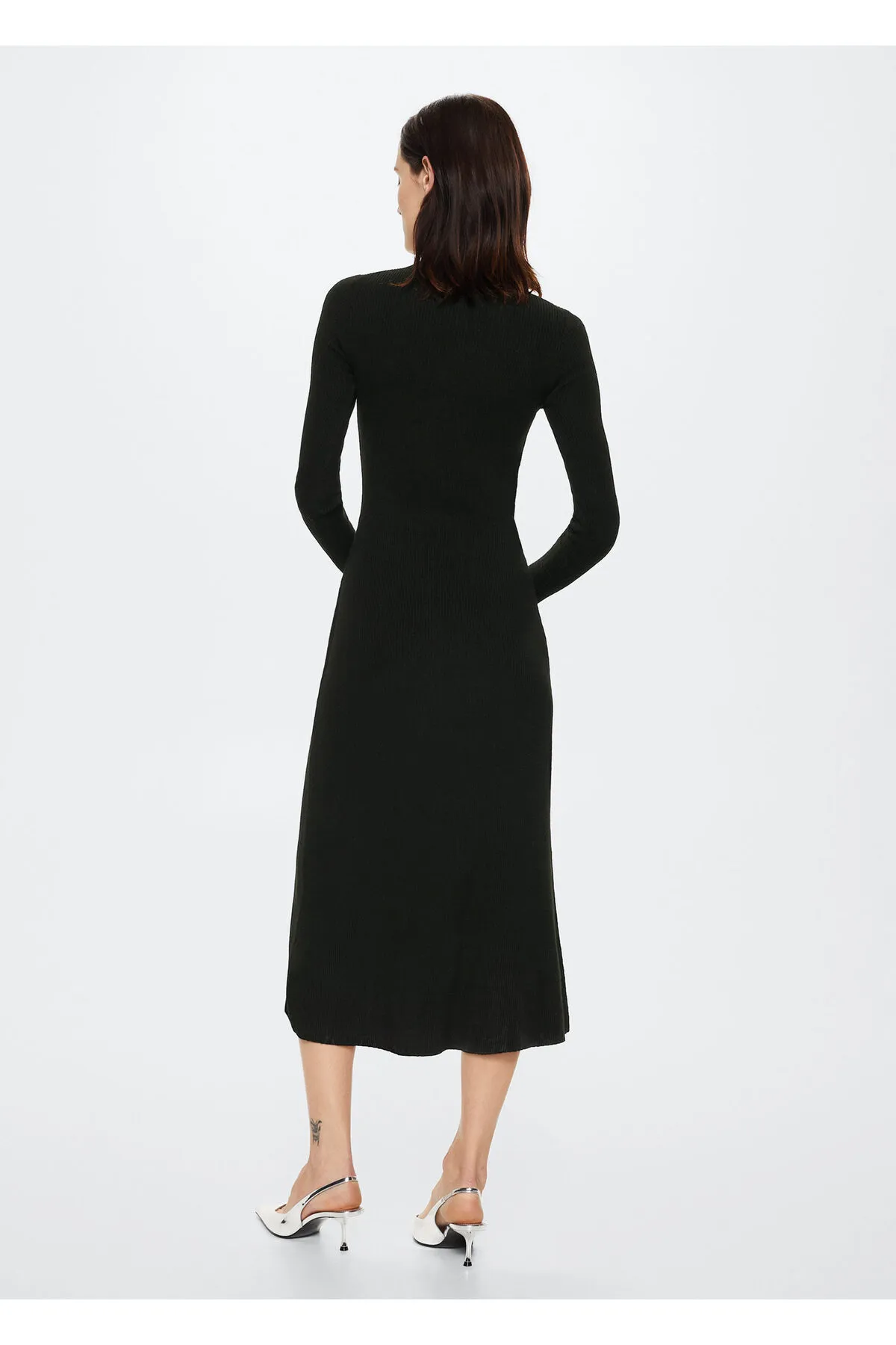 MANGO  Schwarzes Damenkleid 37045931