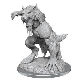 Critical Role Unpainted Miniatures: Fey Werewolves (2)