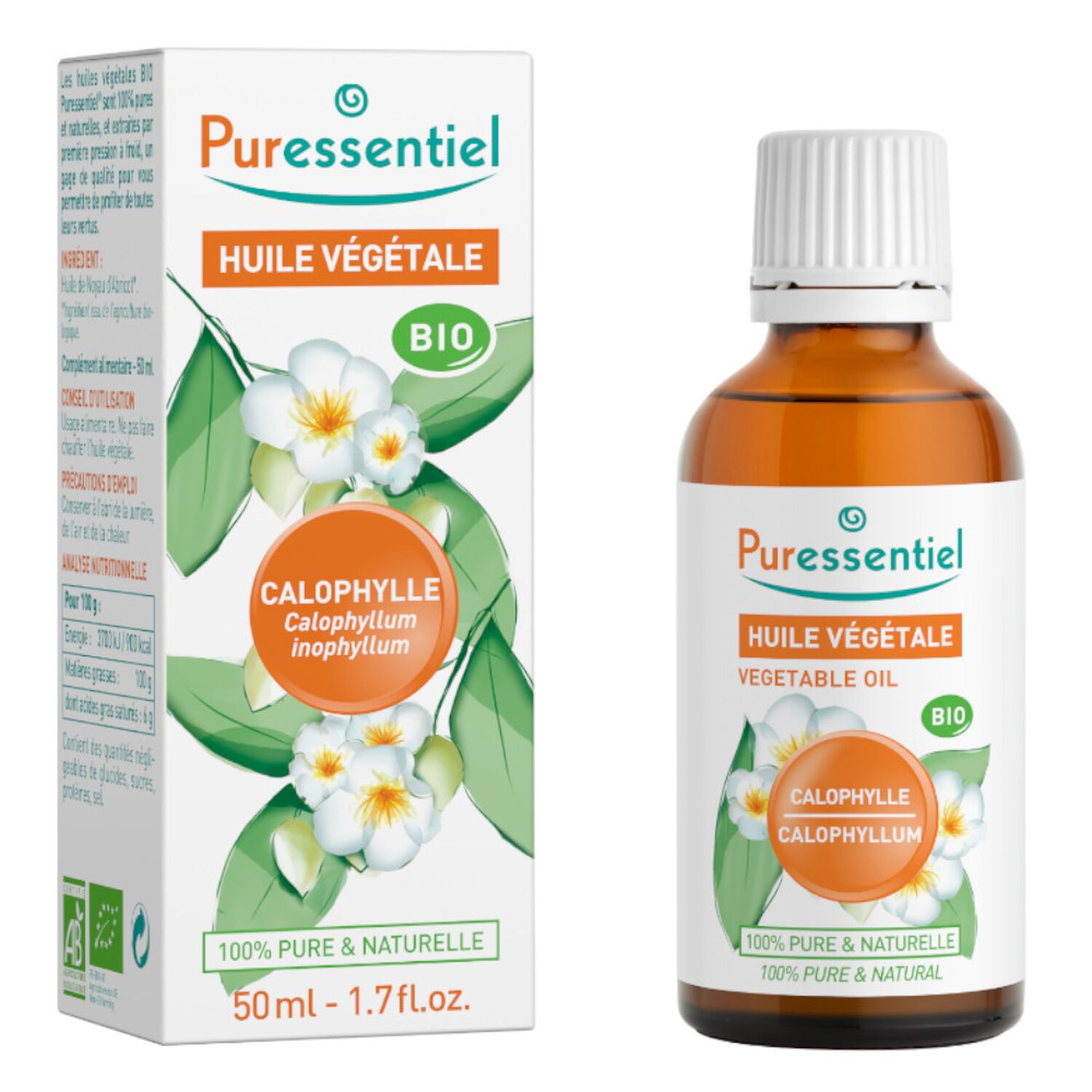 Puressentiel Huile Végétale BIO Calophylle