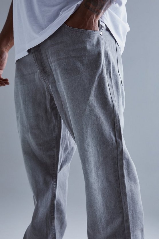 Plus Jeans mit geradem Bein