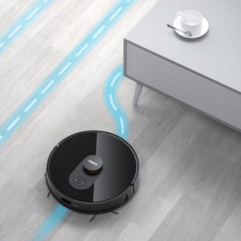 Xiaomi Nass-Trocken-Saugroboter ROIDMI EVE Plus - Saugroboter - mit Wischfunkiton - 50 Watt - schwarz