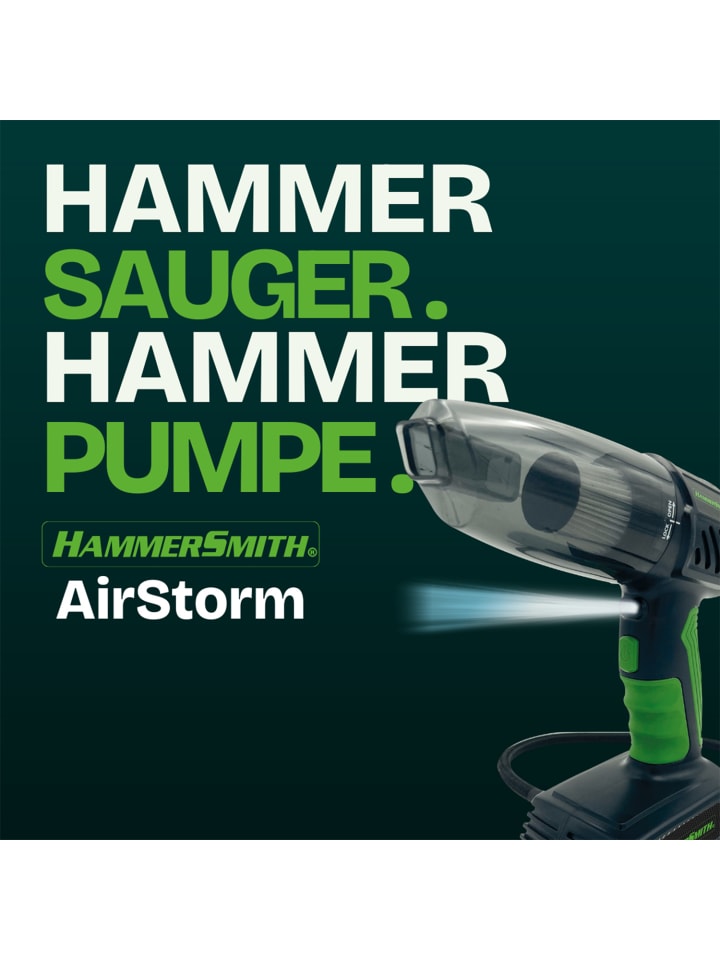 Hammersmith Auto Staubsauger & Luftkompressor Air Storm in Grün günstig kaufen onesize