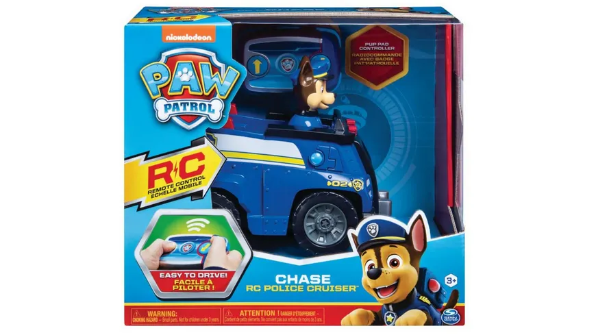 Spin Master - Paw Patrol - Chase RC Police Cruiser