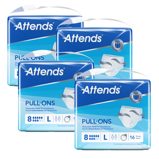 ATTENDS Pull-Ons 8 L  4X16 St