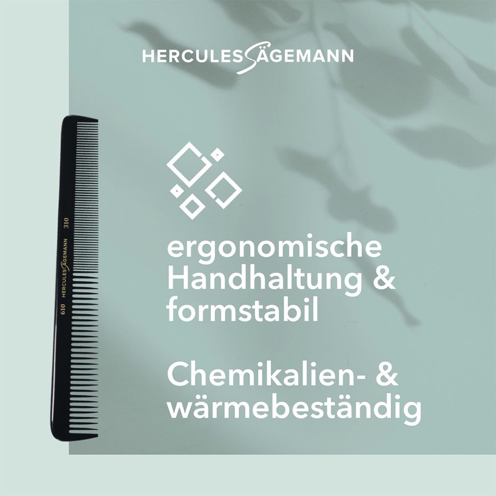 Hercules Sägemann Meisterkamm Styling 610-310, 6“